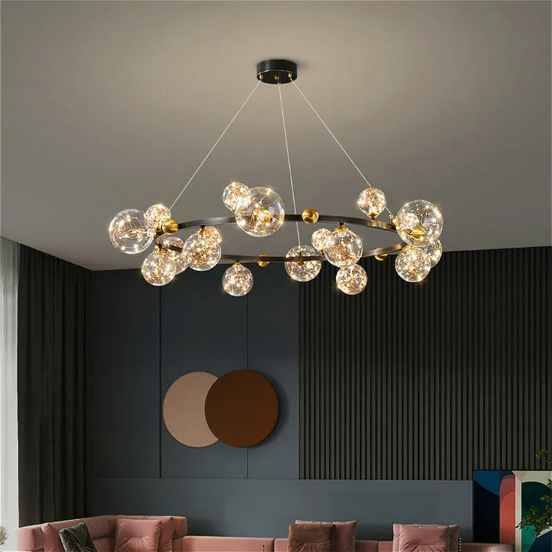 Lustre Salon forme Boule