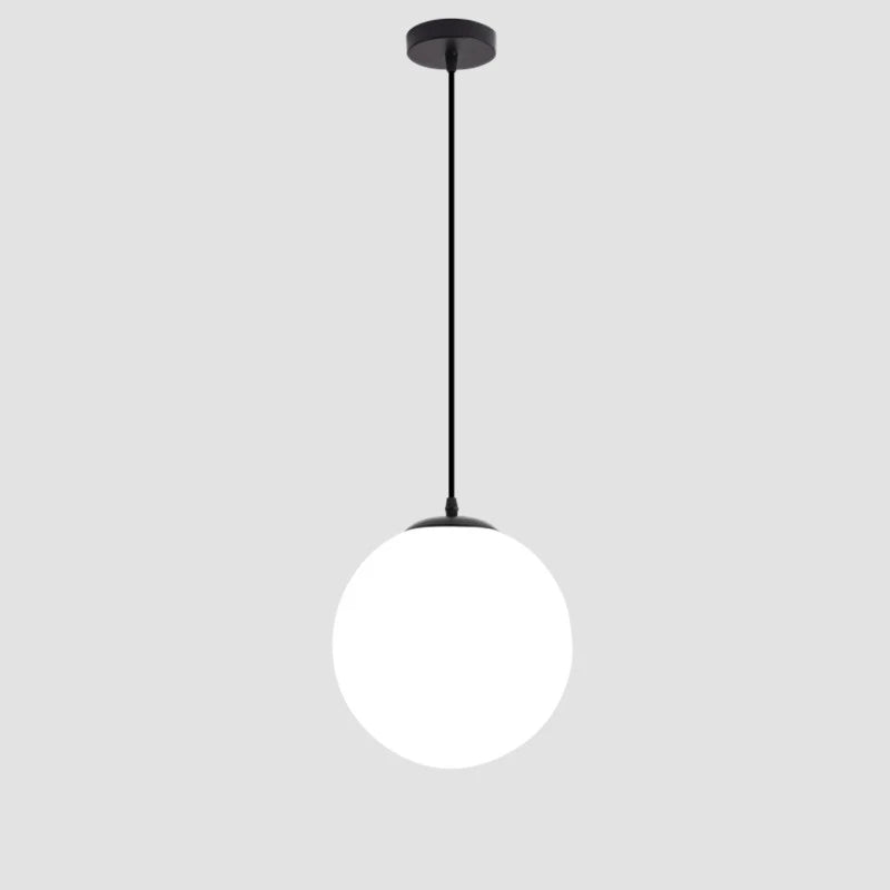 Suspension luminaire en boule lumineuse